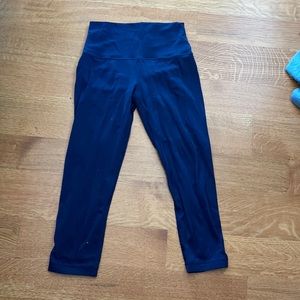 Navy Lululemon align leggings